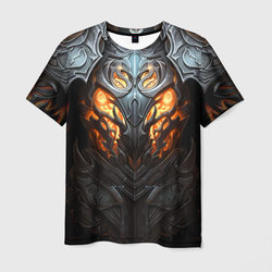 Огненный доспех рыцаря Dark Souls – Мужская футболка 3D с принтом купить со скидкой в -26%