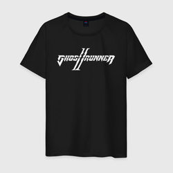 Ghostrunner 2 logo – Мужская футболка хлопок с принтом купить со скидкой в -20%