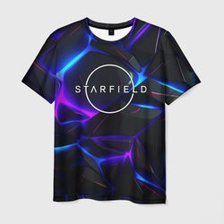 Starfield game logo – Мужская футболка 3D с принтом купить со скидкой в -26%