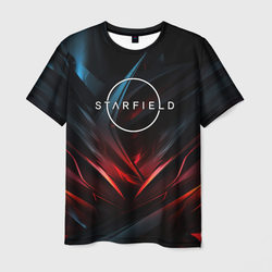 Starfield  abstract logo – Мужская футболка 3D с принтом купить со скидкой в -26%