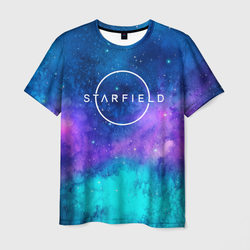 Starfield  space logo – Мужская футболка 3D с принтом купить со скидкой в -26%
