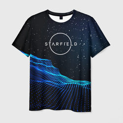 Space logo Starfield – Мужская футболка 3D с принтом купить со скидкой в -26%
