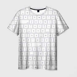 Клавиатура apple – Мужская футболка 3D с принтом купить со скидкой в -26%