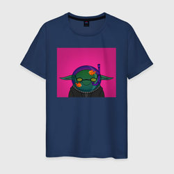 Тролль с аквариумом  – Мужская футболка хлопок с принтом купить со скидкой в -20%