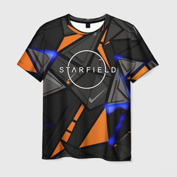 Starfield logo abstract – Мужская футболка 3D с принтом купить со скидкой в -26%