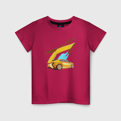 Машина драйв – Детская футболка хлопок с принтом купить со скидкой в -20%