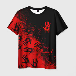 Death Stranding Отпечаток рук паттерн – Мужская футболка 3D с принтом купить со скидкой в -26%