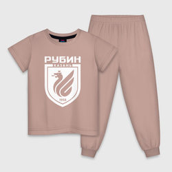 Футбольный клуб Рубин – Детская пижама хлопок с принтом купить со скидкой в -9%