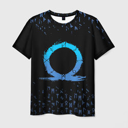 Бог войны символ Кратоса, руны God of war – Мужская футболка 3D с принтом купить со скидкой в -26%