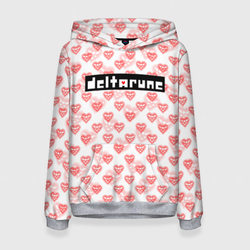 Deltarune pattern logo – Женская толстовка 3D с принтом купить со скидкой в -32%