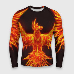 Огненный феникс fire Phoenix – Мужской рашгард 3D с принтом купить