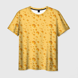 Сыр (Cheese) – Мужская футболка 3D с принтом купить со скидкой в -23%