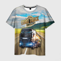 Euro Truck Simulator – Мужская футболка 3D с принтом купить со скидкой в -26%