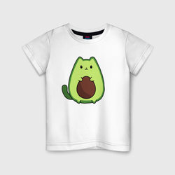 Avo  cat  o – Детская футболка хлопок с принтом купить со скидкой в -20%