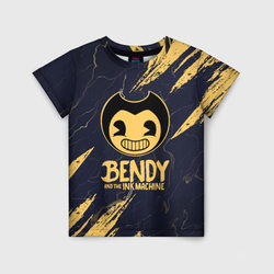 Bendy and the ink machine Чернильная машина – Детская футболка 3D с принтом купить со скидкой в -33%