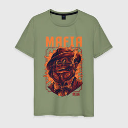 Mafia ape – Мужская футболка хлопок с принтом купить со скидкой в -20%
