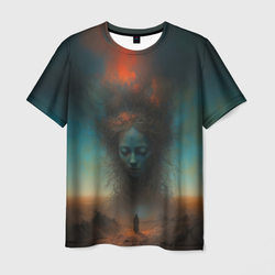 Дух пустыни  – Мужская футболка 3D с принтом купить со скидкой в -26%