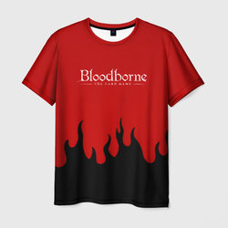Bloodborne souls game flame – Мужская футболка 3D с принтом купить со скидкой в -26%