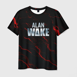 Alan Wake dark strom – Мужская футболка 3D с принтом купить со скидкой в -26%