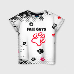 Fall Guys kids game pattern – Детская футболка 3D с принтом купить со скидкой в -33%