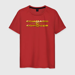 Command & Conquer логотип – Мужская футболка хлопок с принтом купить со скидкой в -20%