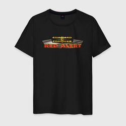 Command & Conquer: Red Alert logo – Мужская футболка хлопок с принтом купить со скидкой в -20%