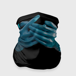 Руки в перчатках Фрэджайл death stranding 2 – Бандана-труба 3D с принтом купить