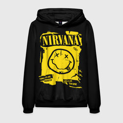 Nirvana - смайлик – Мужская толстовка 3D с принтом купить со скидкой в -32%