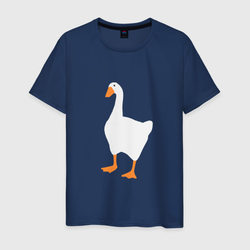 Untitled goose game honk – Мужская футболка хлопок с принтом купить со скидкой в -20%