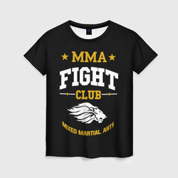 ММА fight club – Женская футболка 3D с принтом купить со скидкой в -26%