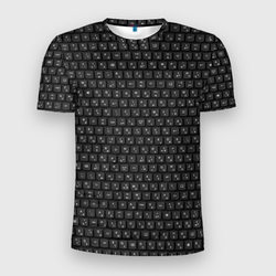 Надежный пароль – Мужская футболка 3D Slim с принтом купить со скидкой в -11%