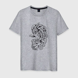 Медуза Горгона профиль – Мужская футболка хлопок с принтом купить со скидкой в -20%