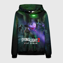 Dying Light: Stay Human - логово зомби – Мужская толстовка 3D с принтом купить со скидкой в -32%
