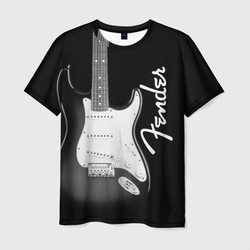 FENDER guitar / ФЕНДЕР гитара – Мужская футболка 3D с принтом купить со скидкой в -23%