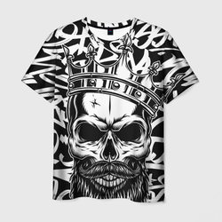 ТАТУ КОРОЛЬ – Мужская футболка 3D с принтом купить со скидкой в -23%